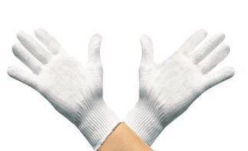 GUANTO CHIRURGICO IN COTONE BIANCO MISURA 7,5 1PAIO - Farmadillo