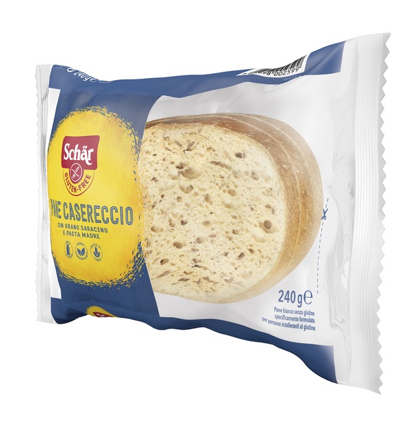SCHAR PANE CASERECCIO SENZA LATTOSIO 240 G - Farmadillo