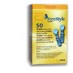 LANCETTE PUNGIDITO FREESTYLE GAUGE 28 50 PEZZI - Farmadillo
