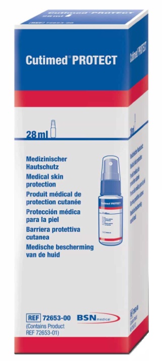 BARRIERA PROTETTIVA CUTANEA CUTIMED PROTECT FILM SPRAY 28 ML PER CUTE INTEGRA - Farmadillo