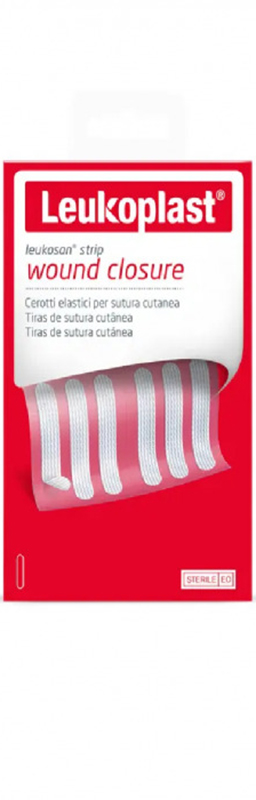 CEROTTO PER SUTURA LEUKOSAN STRIP 6X38MM 2 BUSTE X 6 CEROTTI - Farmadillo