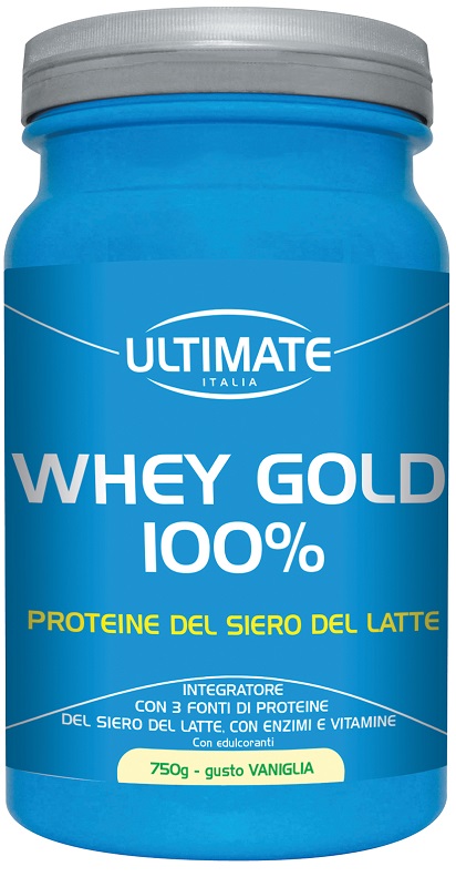 ULTIMATE WHEY GOLD 100 % VANIGLIA 750 G - Farmadillo