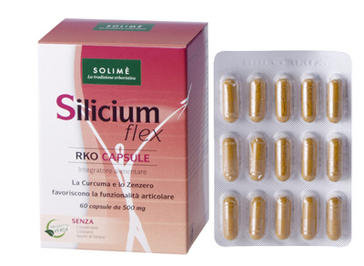 SILICIUM FLEX RKO 60 CAPSULE 500MG - Farmadillo