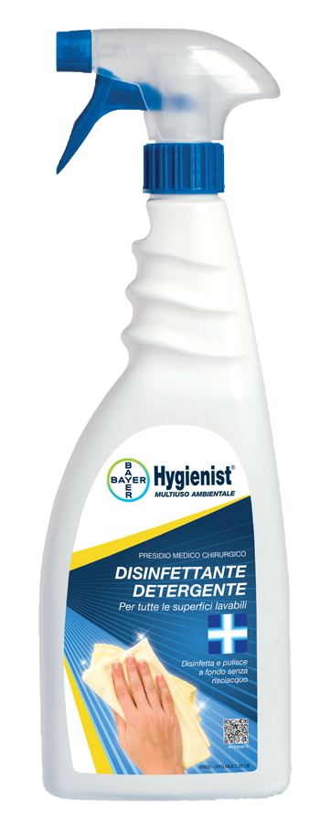 HYGIENIST MULTIUSO AMBIENTALE DISINFETTANTE DETERGENTE 750 ML - Farmadillo