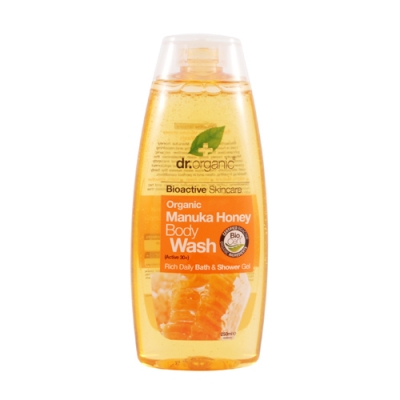 DR ORGANIC MANUKA HONEY MIELE DI MANUKA BODY WASH DETERGENTE CORPO 250 ML - Farmadillo