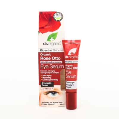 DR ORGANIC ROSE OTTO ROSA EYE SERUM SIERO CONTORNO OCCHI 15 ML - Farmadillo