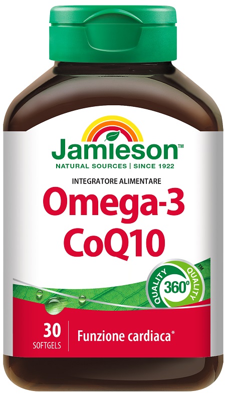 JAMIESON OMEGA 3 COQ10 30 PERLE - Farmadillo