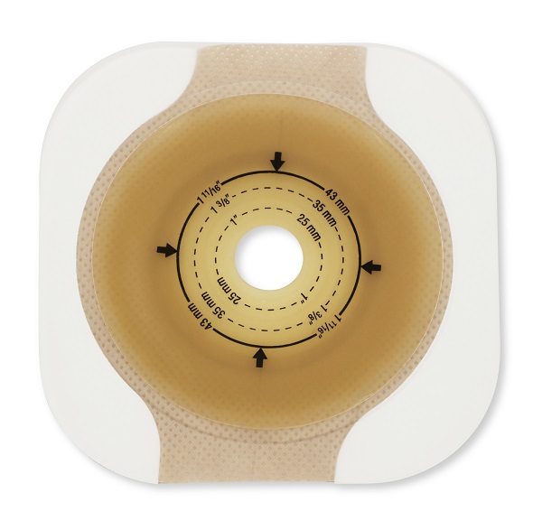 PLACCA CONFORM 2 FORMAFLEX CON ADESIVO BARRIERA PROTETTIVA A SPESSORE DIFFERENZIATO RILIEVI CIRCOLARI FILM DI SUPPORTO ANELASTICO FLANGIA FLOTTANTE 45 MM 5 PEZZI - Farmadillo