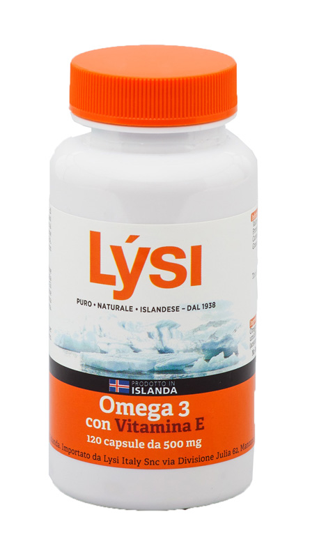 LYSI OMEGA 3 VITAMINA E 120 CAPSULE - Farmadillo