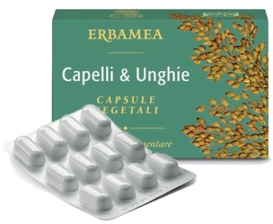 CAPELLI & UNGHIE 24 CAPSULE VEGETALI - Farmadillo