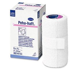 PEHA-HAFT BENDA ELASTICA AUTOADESIVA DI FISSAGGIO ESTENSIBILITA' 100% 4 X 4 MT 1 PEZZO - Farmadillo