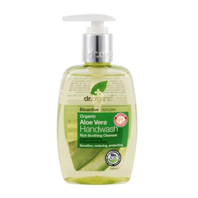 DR ORGANIC ALOE VERA HANDWASH SAPONE LIQUIDO MANI 250 ML - Farmadillo