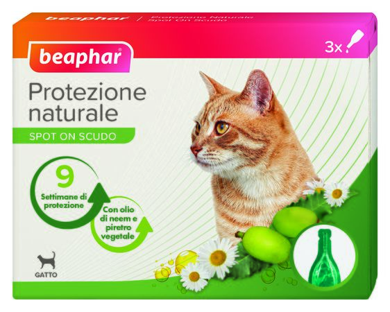 PROTEZIONE NAT SPOT ON GATTO 3 PIPETTE DA 1 ML - Farmadillo