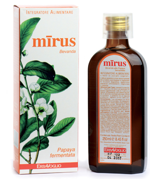 MIRUS BEVANDA PAPAYA 250 ML - Farmadillo
