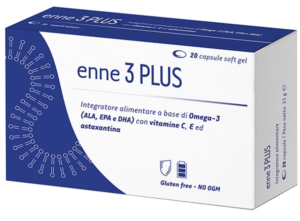 ENNE 3 PLUS 20 CAPSULE SOFTGEL - Farmadillo