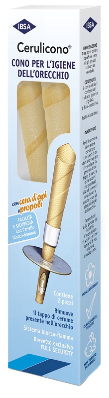 CERULICONO CONO AURICOLARE 2 PEZZI - Farmadillo