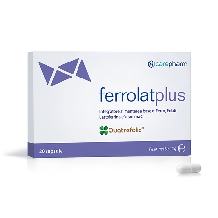 FERROLAT PLUS 20 CAPSULE - Farmadillo
