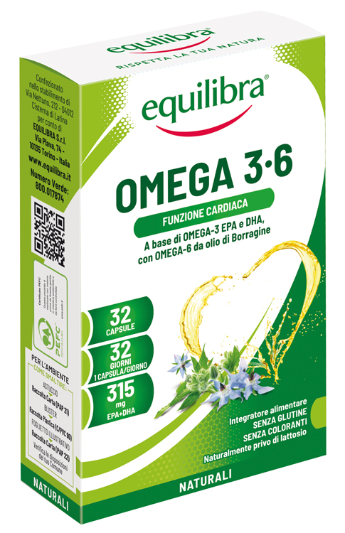 OMEGA 3-6 32 CAPSULE - Farmadillo