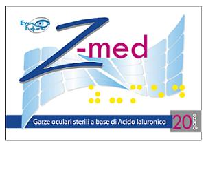 GARZA OCULARE Z MED MEDICATA CON ACIDO IALURONICO STERILE 20 BUSTE - Farmadillo