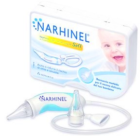 ASPIRATORE NASALE NARHINEL SOFT 1 PEZZO + 2 RICAMBI - Farmadillo
