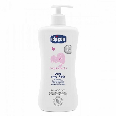 CHICCO COSMETICI BABY MOMENTS CREMA CORPO 500 ML - Farmadillo