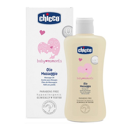 CHICCO COSMETICI BABY MOMENTS OLIO MASSAGGIO 200 ML - Farmadillo