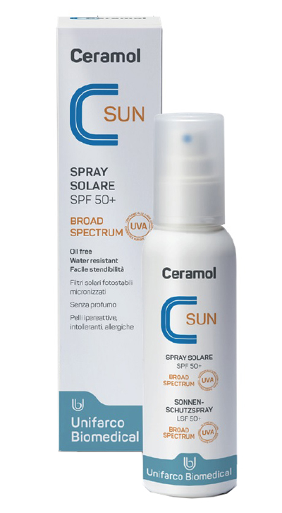 CERAMOL SUN SPRAY SPF 50+ 125 ML - Farmadillo