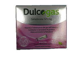 DULCOGAS SIMETICONE 125MG 18 BUSTINE - Farmadillo