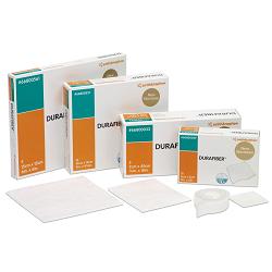 MEDICAZIONE STERILE IN FIBRE DI CELLULOSA ETILSOLFONATA GELICANTE DURAFIBER ASSORBENTE 10X10CM 10 PEZZI - Farmadillo