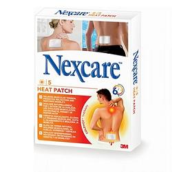 CEROTTO RISCALDANTE NEXCARE HEAT PATCH 5 PEZZI - Farmadillo