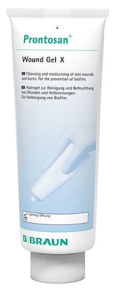 PRONTOSAN WOUND GEL X IDROGEL PER FERITE SUPERFICIALI E USTIONE DI 1 E 4 GRADO 250 G - Farmadillo