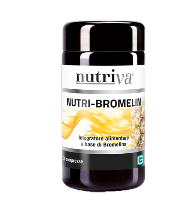 NUTRIVA NUTRI BROMELIN 30 COMPRESSE - Farmadillo