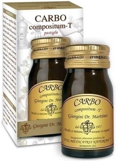CARBO COMPOSITUM T 225 PASTIGLIE - Farmadillo
