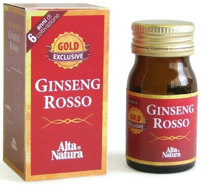 GINSENG ROSSO GOLD EXCLUSIVE 30 COMPRESSE - Farmadillo