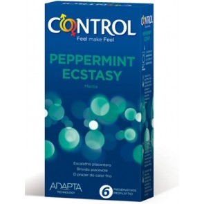 PROFILATTICO CONTROL PEPPERMINT ECSTASY 6 PEZZI - Farmadillo