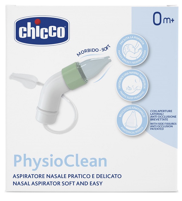 ASPIRATORE NASALE CHICCO PHYSIOCLEAN - Farmadillo