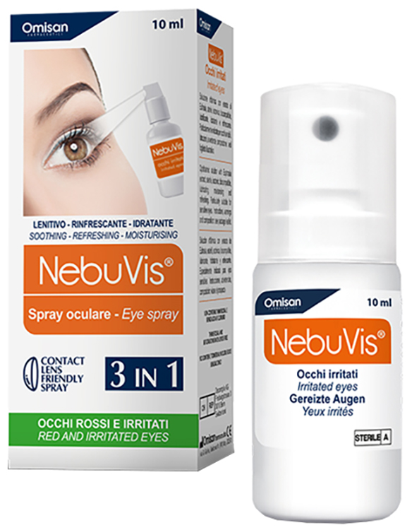 NEBUVIS OCCHI IRRITATI SPRAY 10 ML 1 PEZZO - Farmadillo