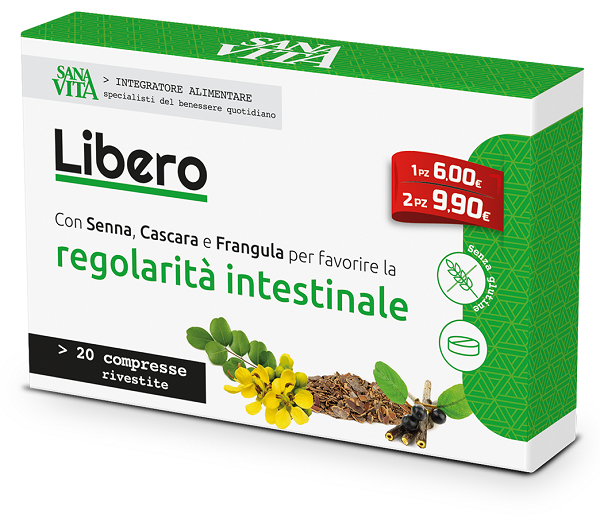 SANAVITA LIBERO 20 COMPRESSE - Farmadillo