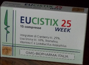 EUCISTIX 25 WEEK 15 COMPRESSE - Farmadillo