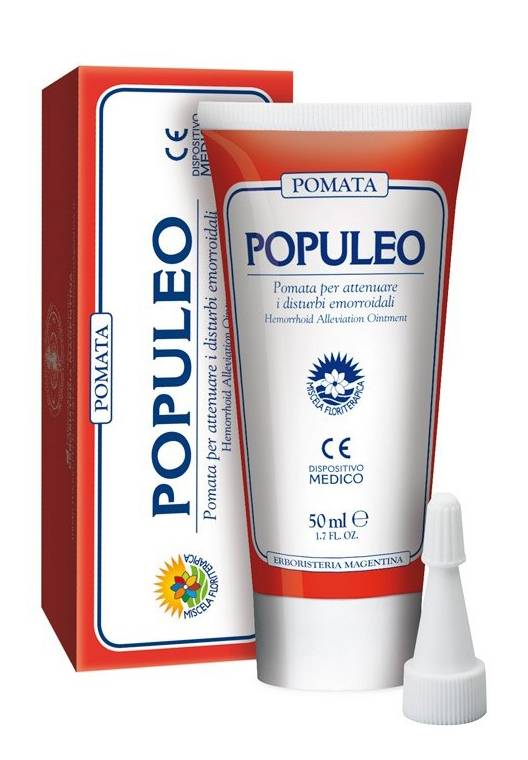 POPULEO POMATA EMORROIDI 50 ML - Farmadillo