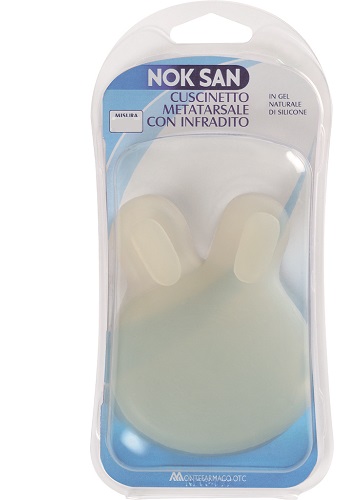 NOK SAN GEL CUSCINETTO METATARSALE CON INFRADITO S/M - Farmadillo