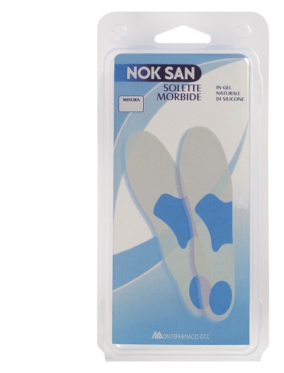 NOK SAN GEL SOLETTE MORBIDE M 2 PEZZI - Farmadillo