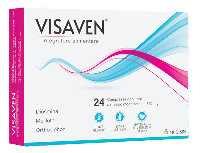 VISAVEN 24 COMPRESSE 19,2 G - Farmadillo
