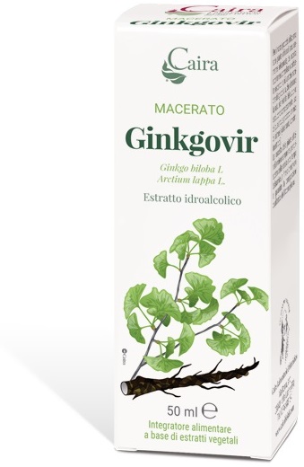 CAIRA GINKGOVIR MACERATO IDROALCOLICO GOCCE 50 ML - Farmadillo