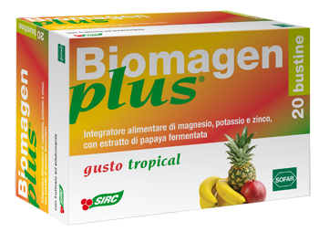 BIOMAGEN PLUS TROPICAL 20 BUSTE ASTUCCIO 100 G - Farmadillo