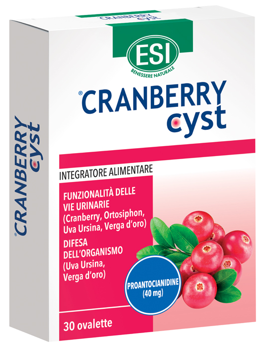 ESI CRANBERRY CYST 30 OVALETTE - Farmadillo