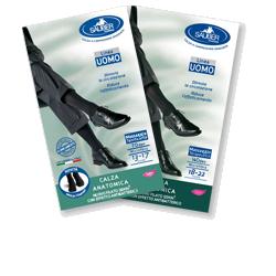 SAUBER CALZA UOMO Q-SKIN 70 DEN COLORE  NERO TAGLIA P - Farmadillo