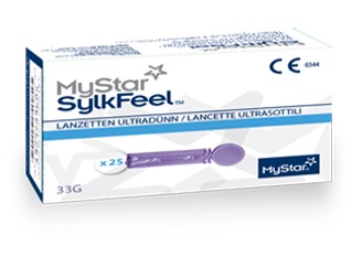 LANCETTE PUNGIDITO MYSTAR SYLKFEEL LANCETS 33 GAUGE 50 PEZZI - Farmadillo