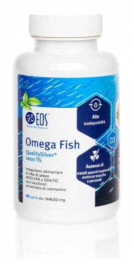 EOS OMEGA FISH TG 1000 90 PERLE - Farmadillo