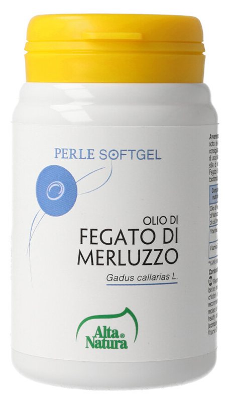 FEGATO DI MERLUZZO 100 PERLE PILLOLIERA 40 G - Farmadillo
